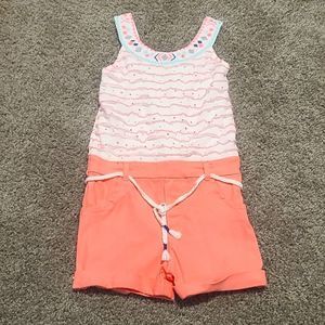 Little lass brand romper. Size 5. Good condition